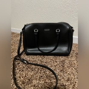 Vintage black coach purse